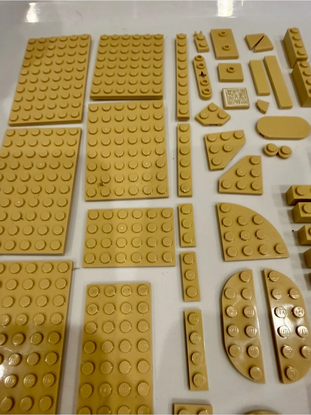 Lego tan blocks